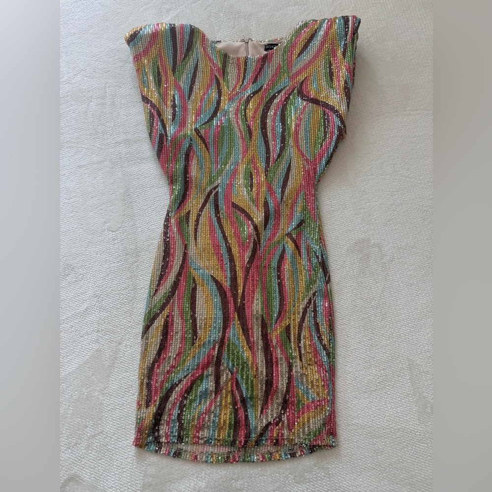 Fashion Nova Sequence dress
